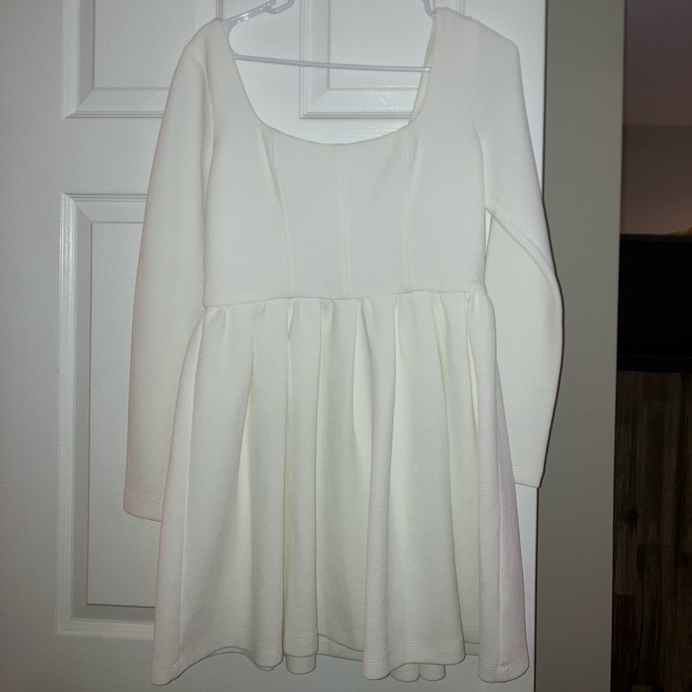 Wayf White Mini Dress
